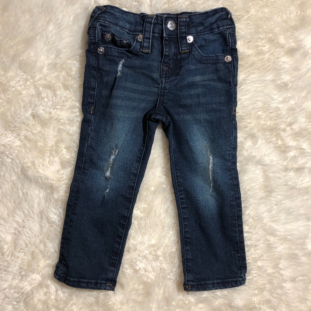 True Religion Relaxed Slim Stylish Kids Denim Jeans Size 2T